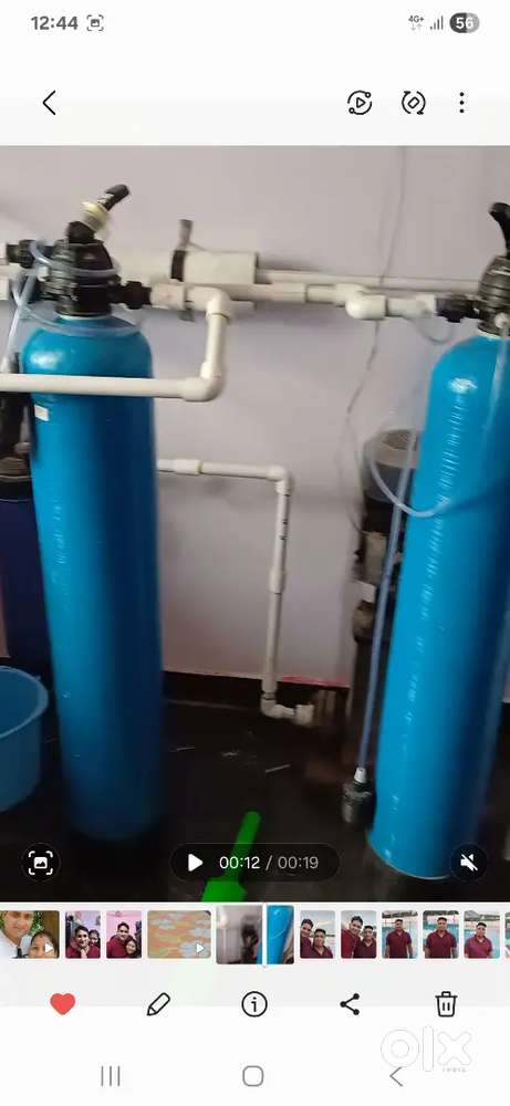 Distilled water plant