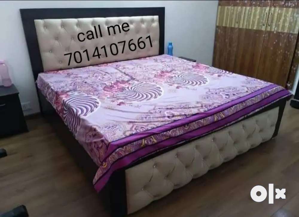 Double bed (cot) with mattress