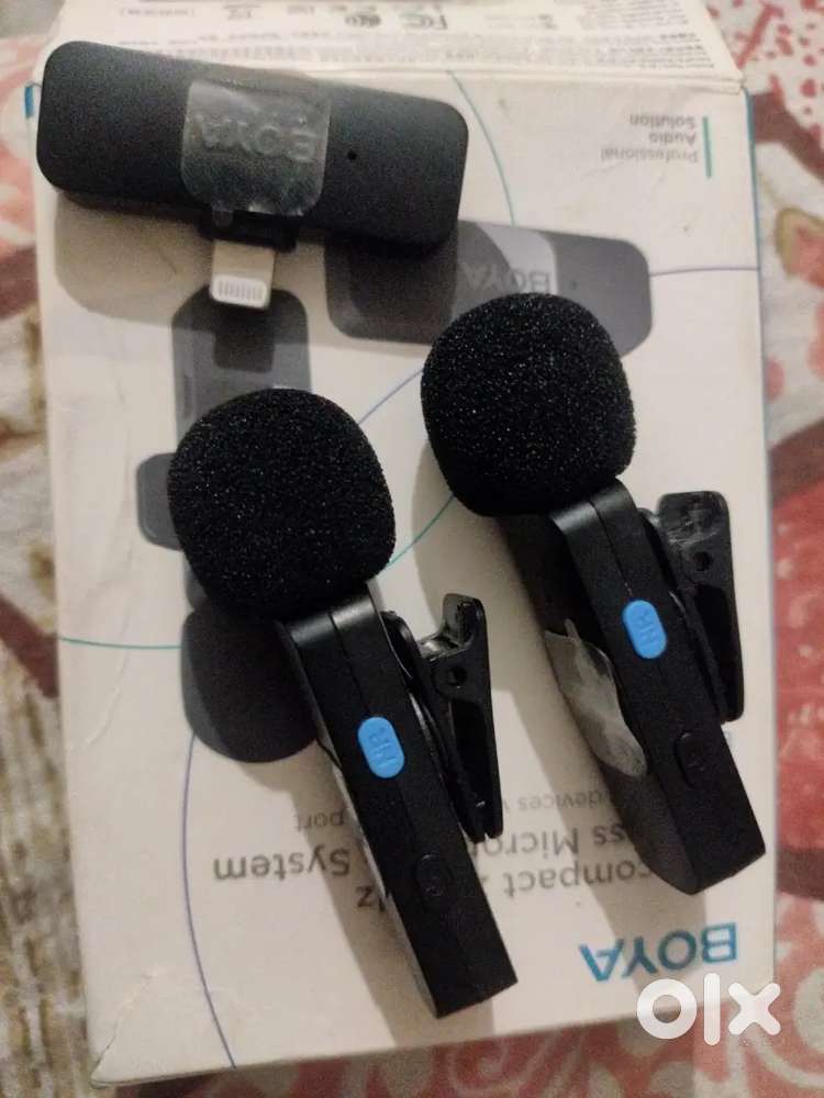 BOYA Wireless Lavalier Microphone for iPhone Omnidirectional