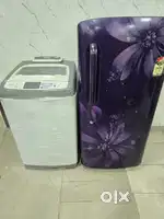 Don't miss out on this incredible combo deal(washing machine& fridge)