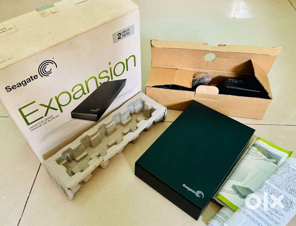 Seagate 2 TB external HDD for sale