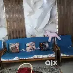 Sofa set 5 seater woodensofa