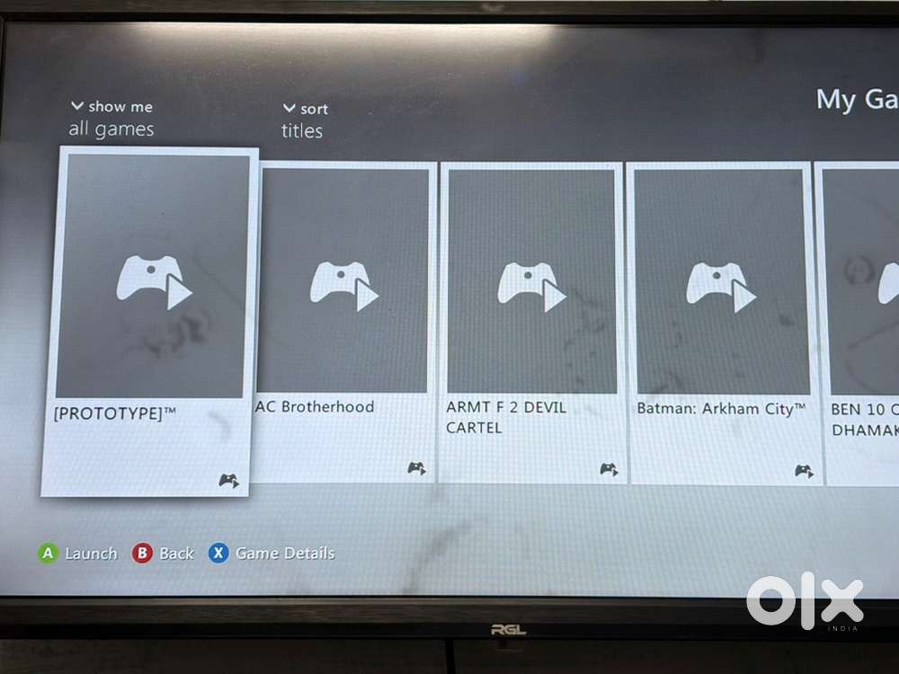 X BOX 360 hai new hai pura thode din chala hua hai zero  scratch hai