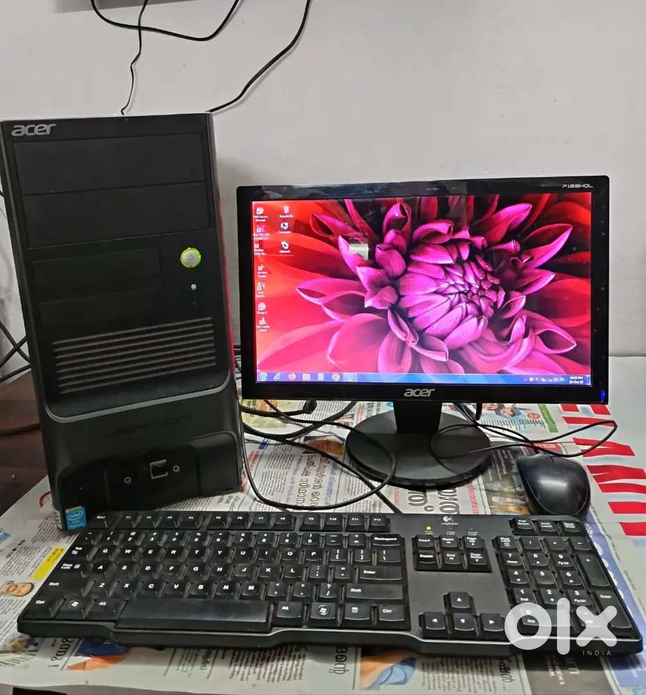 Full set computer, 2 gb ram, ssd