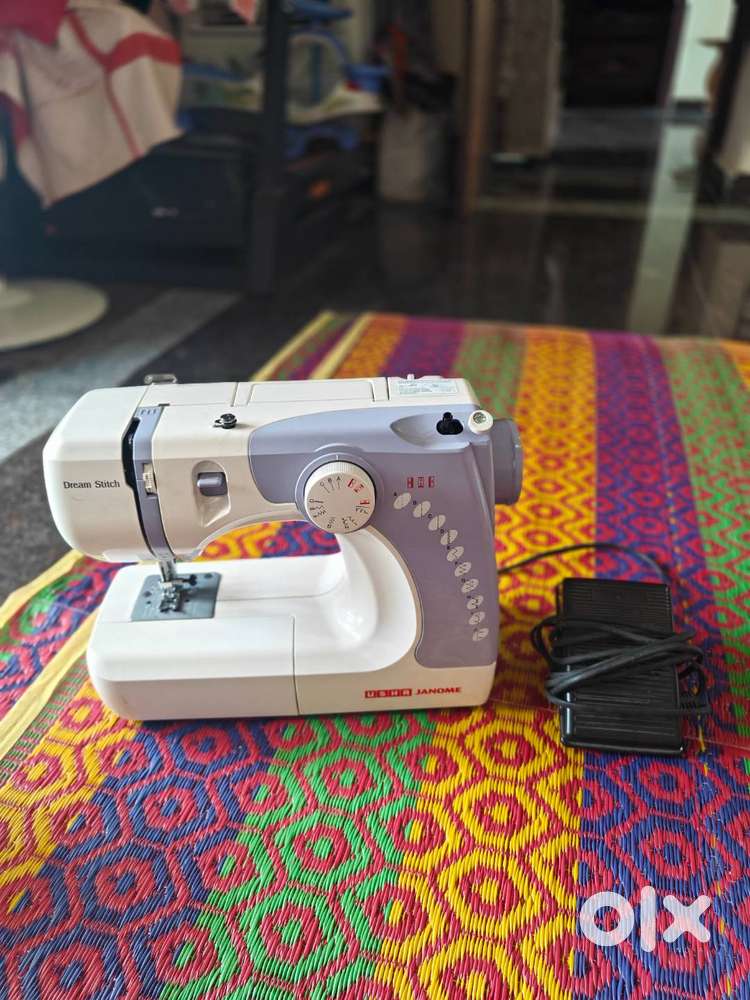 Usha jenome sewing dream stitch kuttu machine,3 years