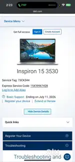 Dell Inspiron 3530, Intel Core i7 13th Gen - 1355U, 16GB RAM, 512GB