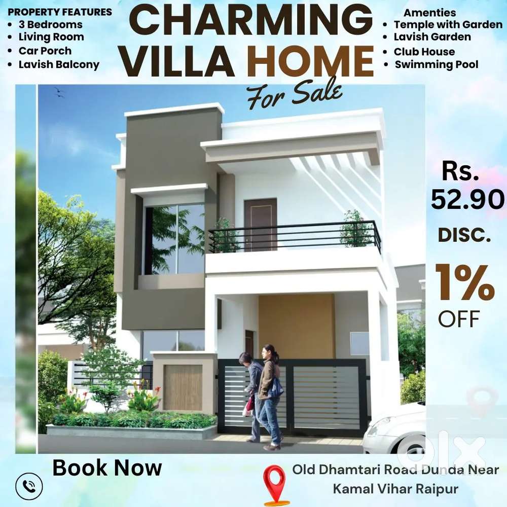 House available on Old Dhamtari Road