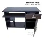4 feet computer table with drawer