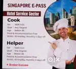 South Indian cook and helper
