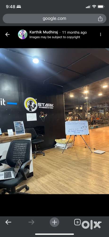 Gym name stark fitness Gym coach