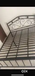 Iron bed on sale