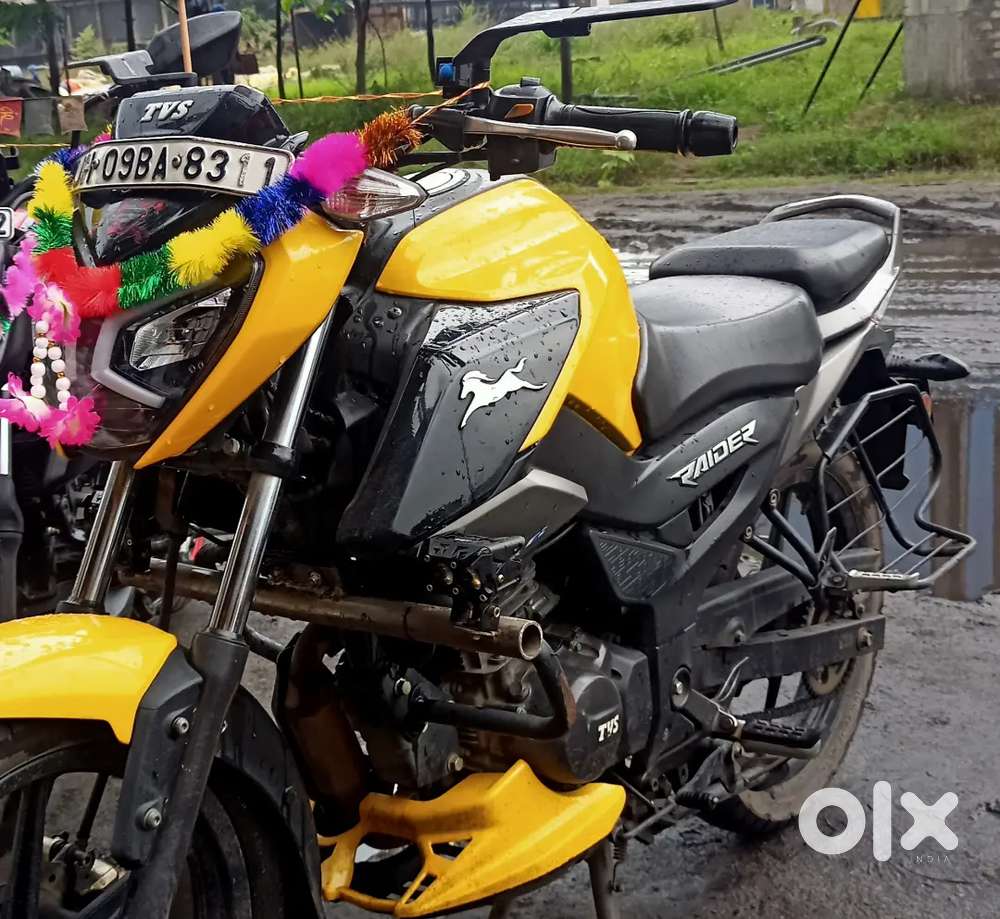 Tvs Raider 125cc, Oct 2022, Petrol