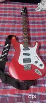 Stranger Amplifier with Electric Guitar at low rate.