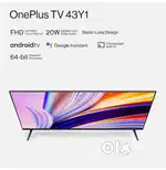 One Plus Y 1 serius , 43 Inch TV