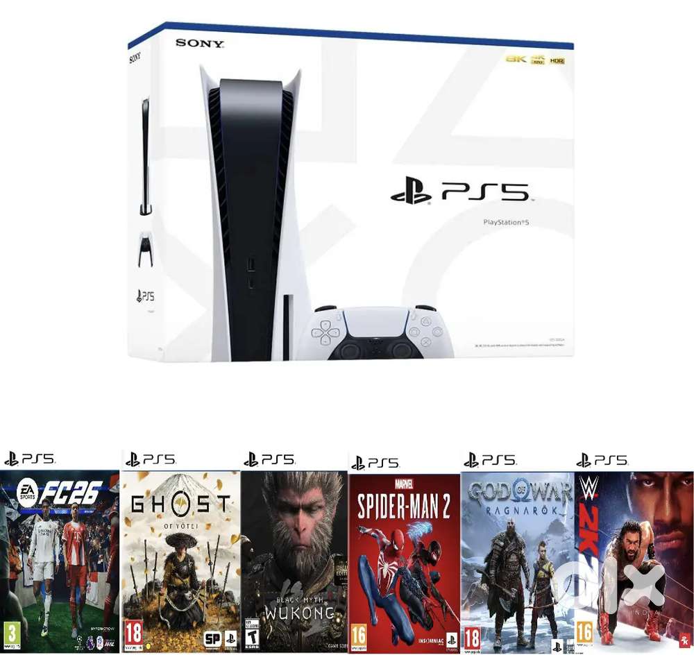 PlayStation consoles with latest games bundle for sale