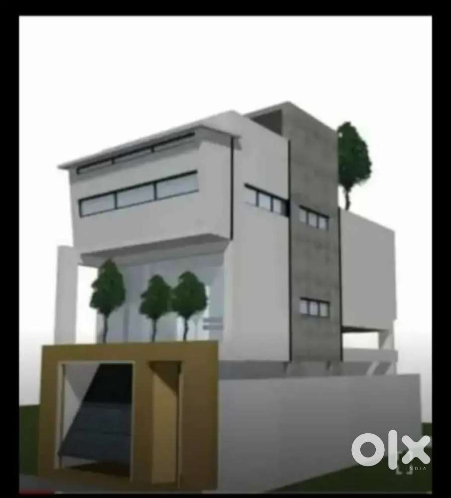 It's a duplex house with 2 bedrooms and a terrace garden