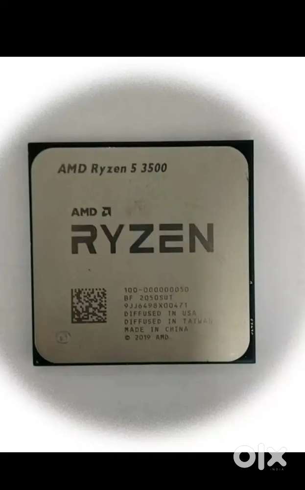 Used pc parts (processor) AMD processor R5 3500