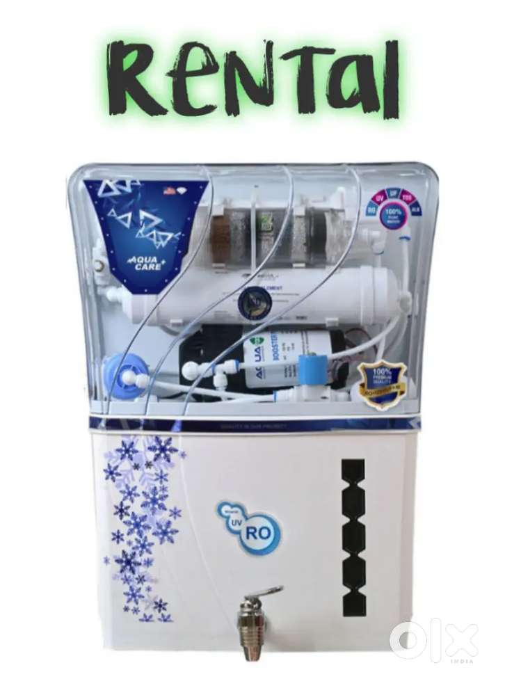Ro water purifier available on rent