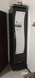 Wardrobe with mirror