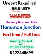 Delivery boys and Girls Required