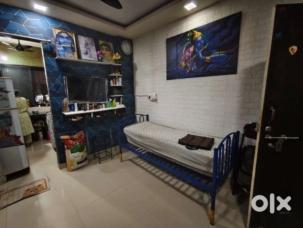 1BHK flat for heavy deposit in murbadevi apartment ghansoli sector 16