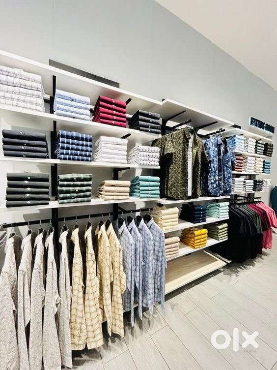 Sales man for clothing store