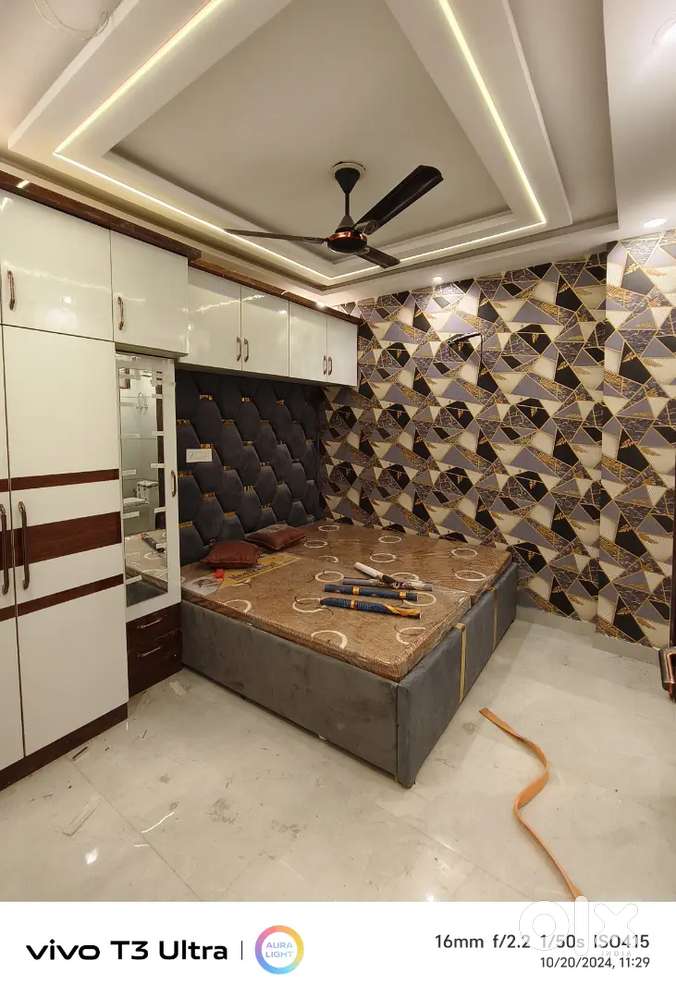 Ground floor 2bhk 2 side open just 22.5L