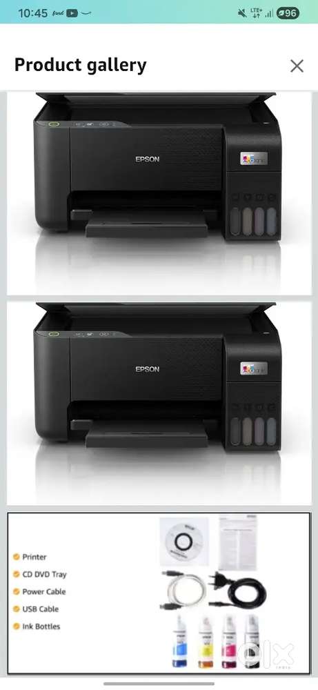 Epson l3211 printer not used