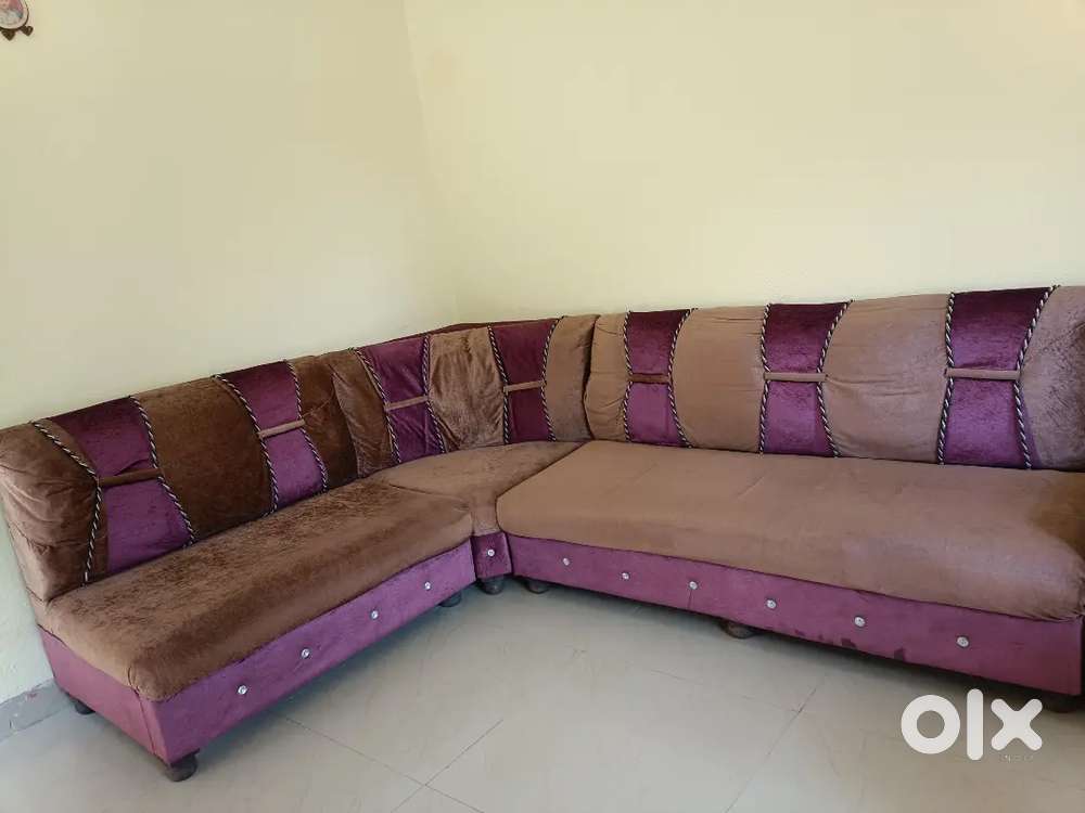 6 seater sofa available