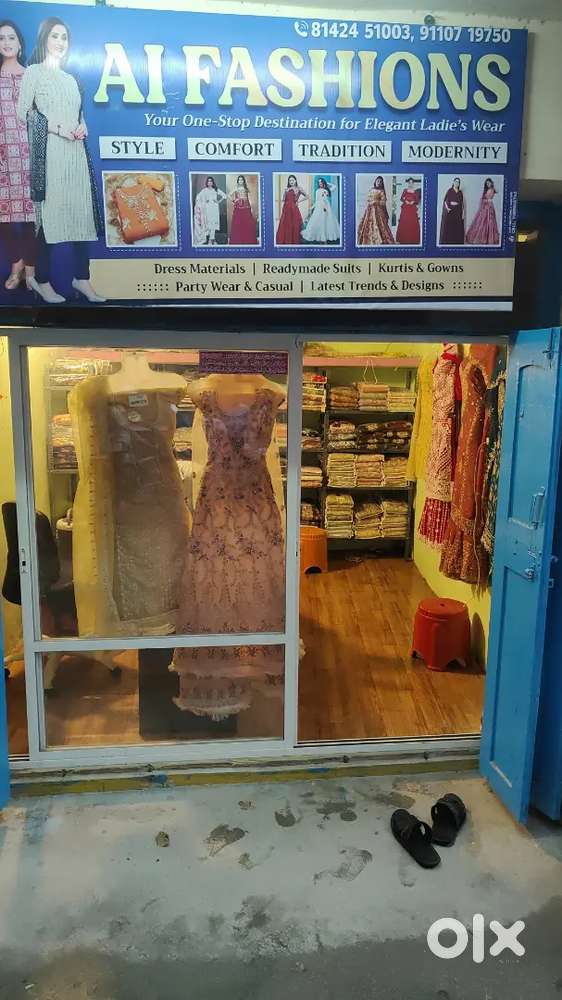 Ladies clothes shop for sale