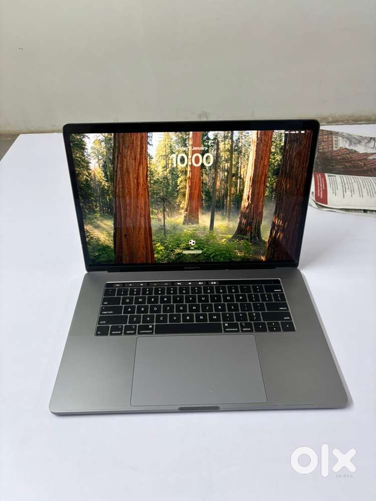 Macbook pro touchbar i9 processor ,6gb graphic card