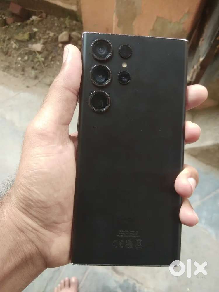 Samsung s23 ultra,small green fade