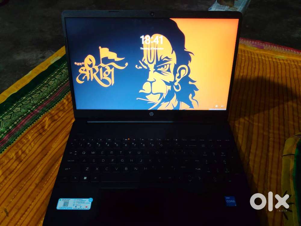 Hp laptop 11th generation 2023 model 8gb/500gb