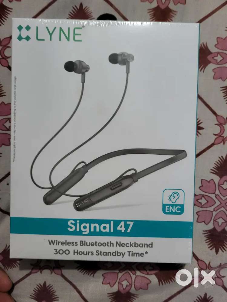 LYNE

LYNE

Signal 47

Wireless Bluetooth Neckband 300 Hours