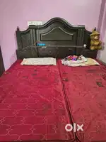 Double Bed King Size And Dressing Table For Sale