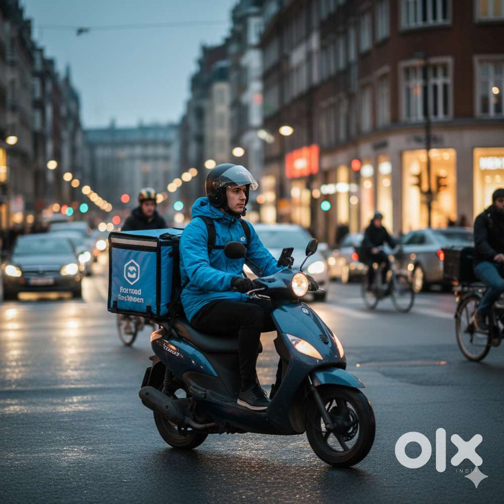 Food delivery boy