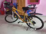Rock rider bicycle 7 speed Shimano gear new tyre