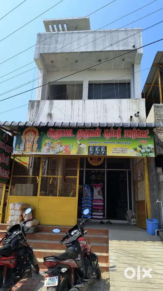 Shop for rent 1st flo with near ulli X road Gudiyartham