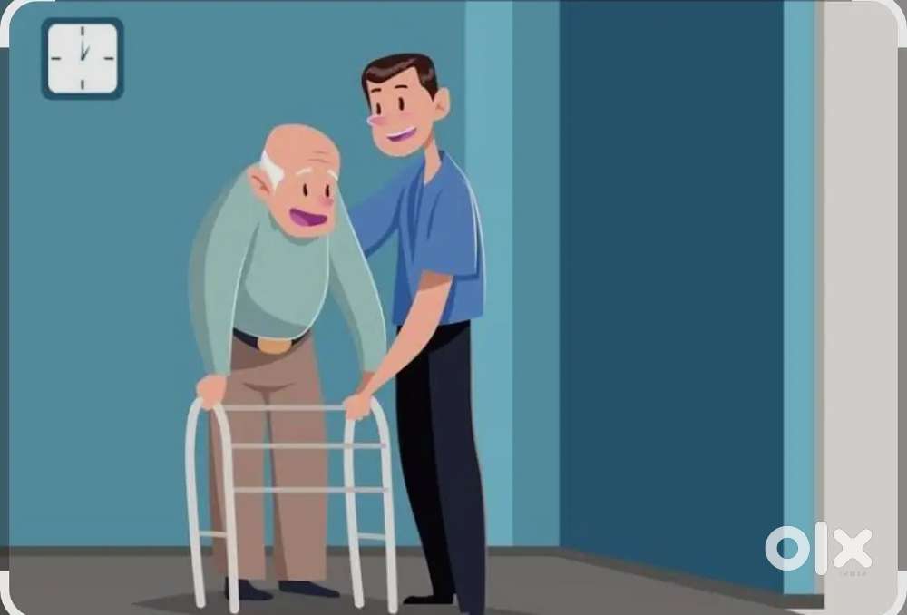 Require Male Caretaker for stroke patient (senior citizen)
