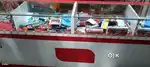 Glass cash counter