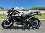 Pulsar ns 200 bs6 white in ready to drive condition