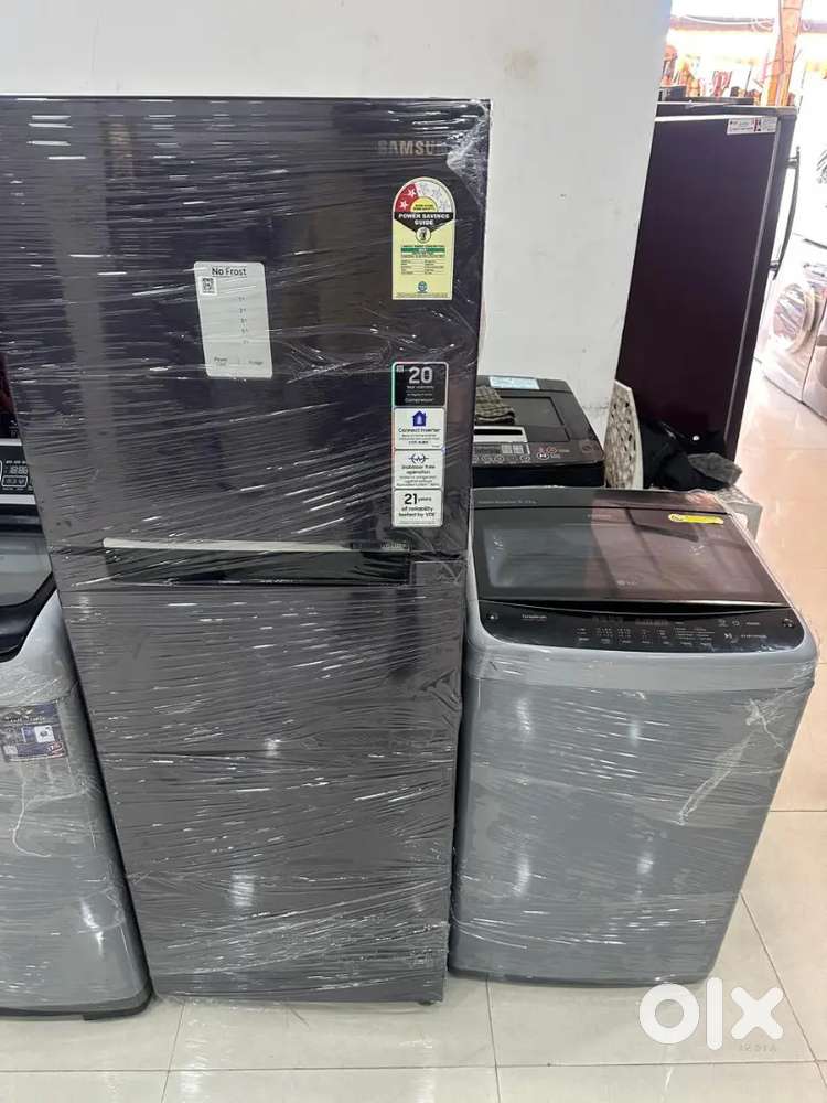 All kinds of double door and washing machine available @ trust tronix