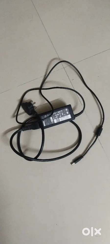 Dell laptop charging cable and adapter