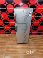 $@#Videocon 1 star rating flower design grey colour double door fridge