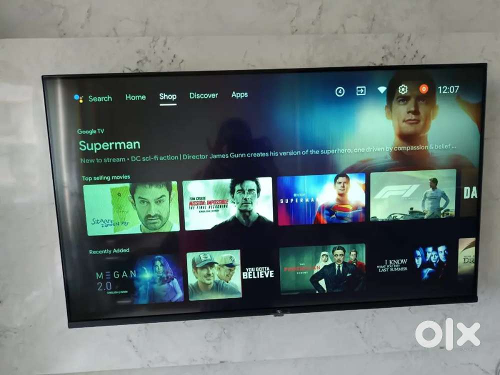 43 inch itel  company TV full working condition