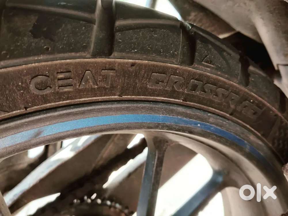 Back tyre radial