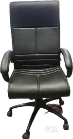 Leather Rolling office chair