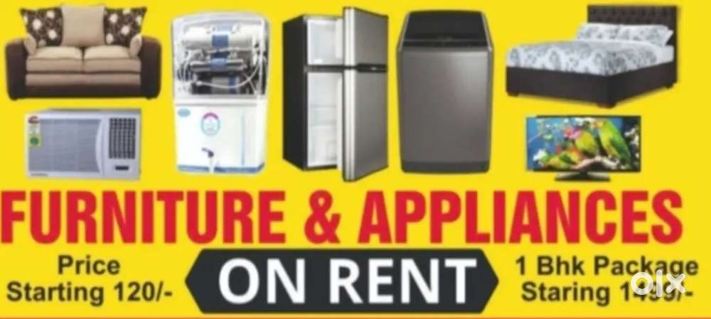 Furniture appliances on RENT