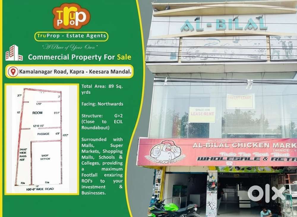 Commerical building, For Sale Kapra Main Road Circle