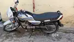 Good condition bike hai okk bil kul silver color 3weel and modified
